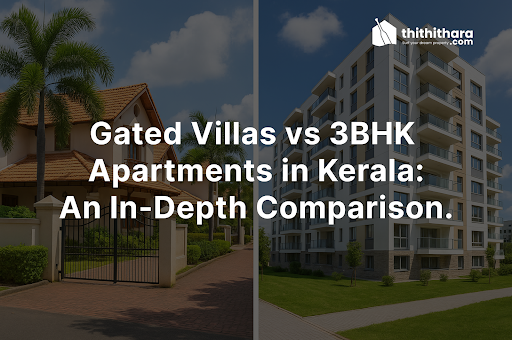 Gated Villas vs 3BHK Apartments in Kerala: An In-Depth Comparison
