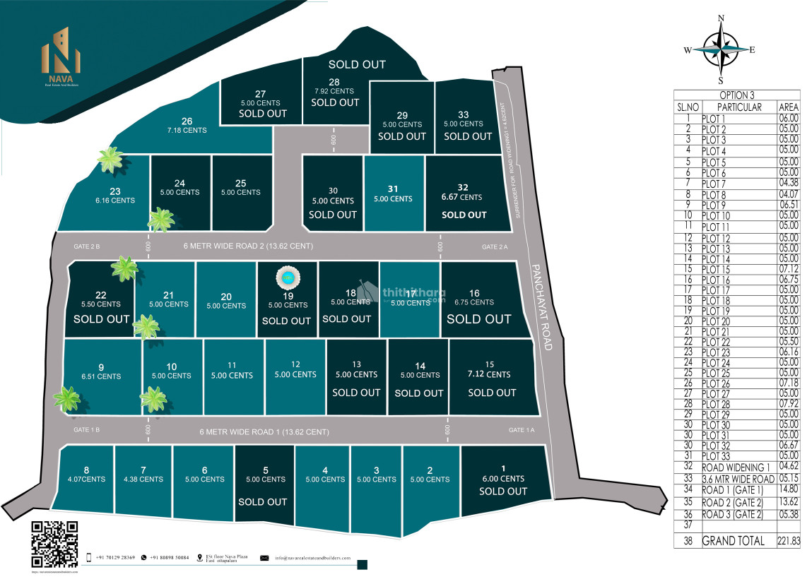 PLOT FOR SALE STARTING 55 k PER CENT
