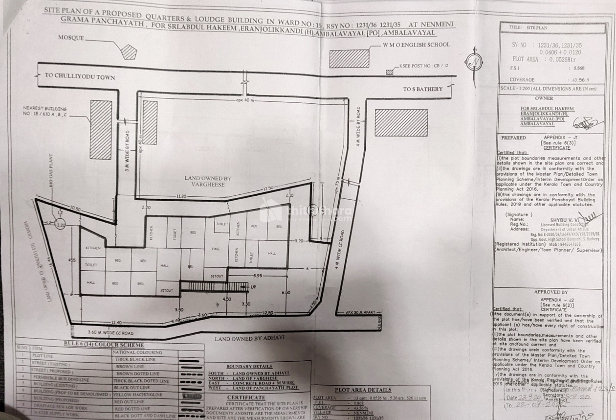 2 BHK Apartment for Sale in Chulliyode, Wayanad