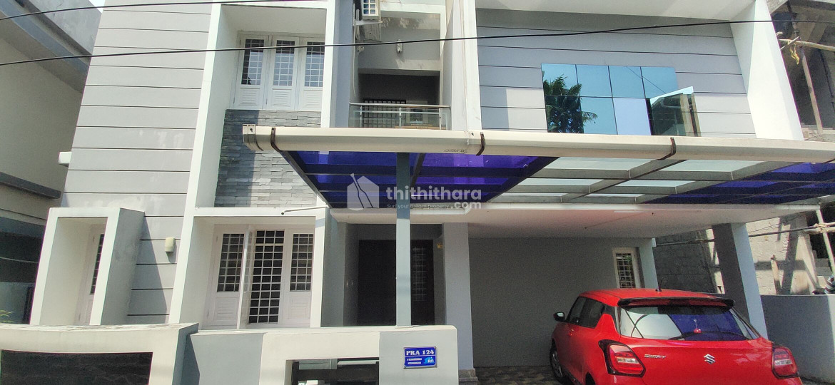 3 BHK AC Independent fully furnished house for rent at Edapally, Kochi 