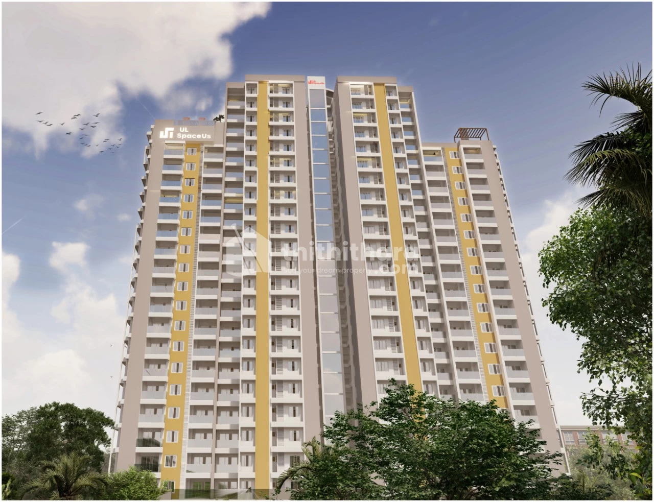 Ready to move Luxury apartment in Cyber Park, Calicut by ULCCS