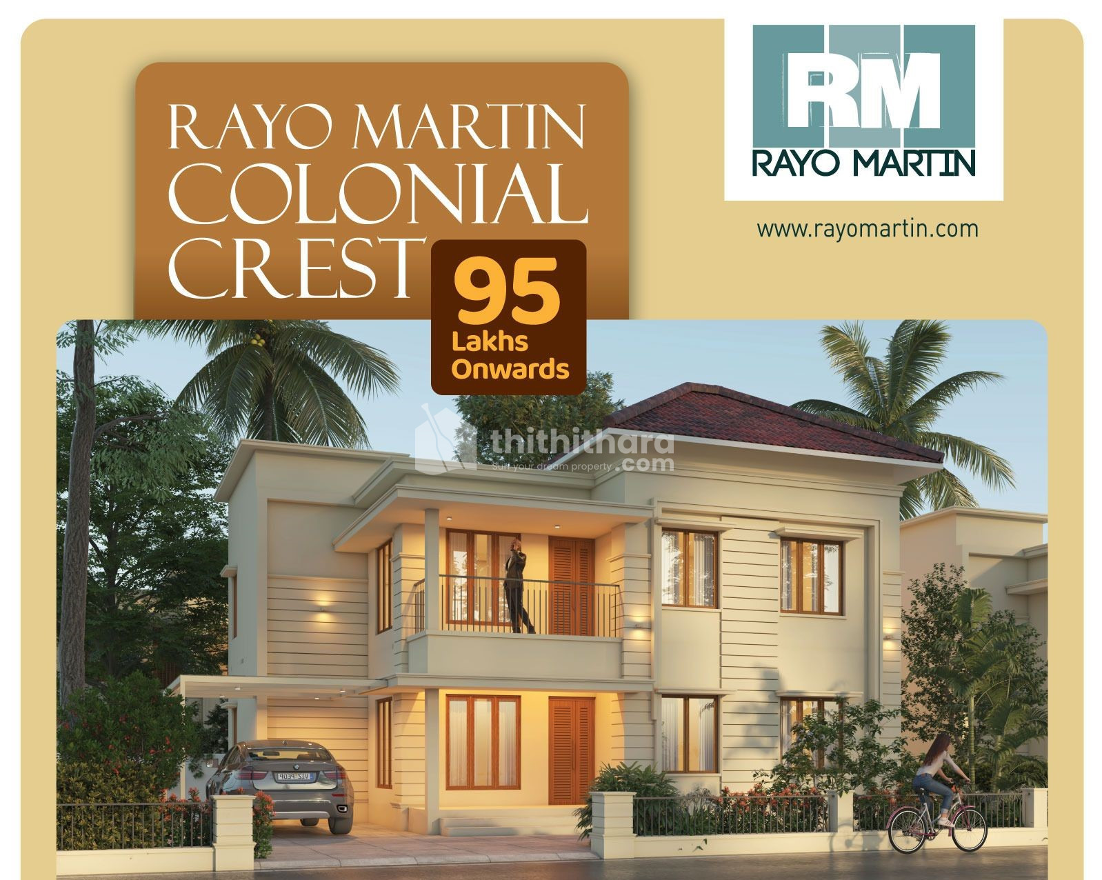 Rayo Martin Colonial Crest Villas in Vellimadkunnu, Kozhikode