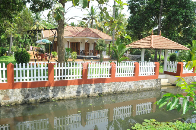 2.6 Acre Backwater Property In Kumarakom close to lake