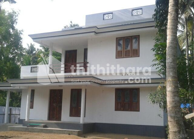 House with 10 cent land for sale at Anapuzha, Kodungallur, Thrissur