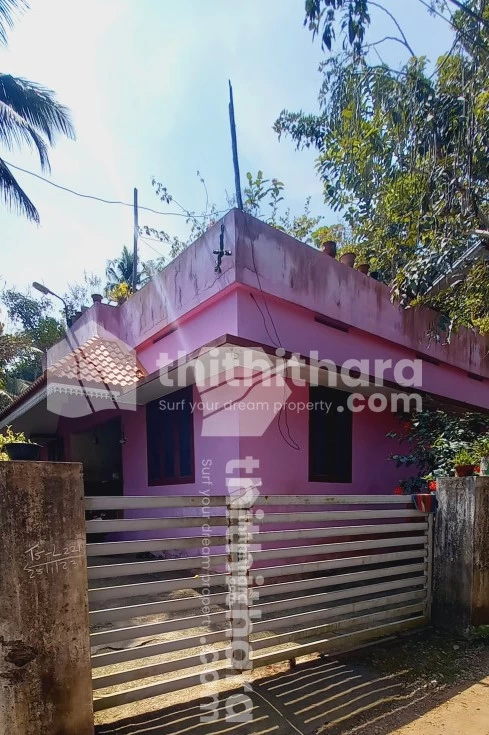 6.250 cent property with 1250 sqft house for sale at Thrikkannapuram  Thiruvananthapuram
