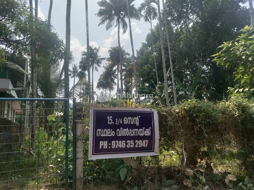 15.75 cent house plot for sale in Poolany, Chalakkudi, Thrissur