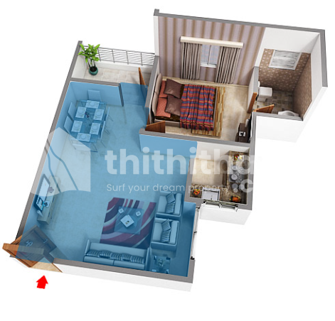 Cozy and Comfortable 1 BHK Apartment - Guruvayur, Thrissur