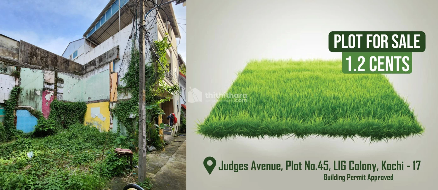 Residential land for sale at Kochi Ernakulam