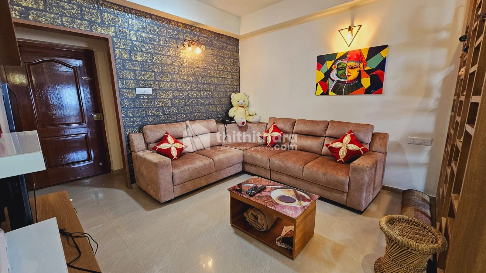 3 BHK fully furnished flat for sale at Edachira Ernakulam