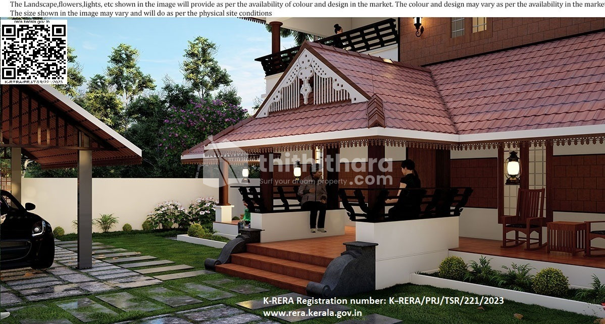 5 BHK NALUKETTU HOUSE FOR SALE IN OLLUR THRISSUR
