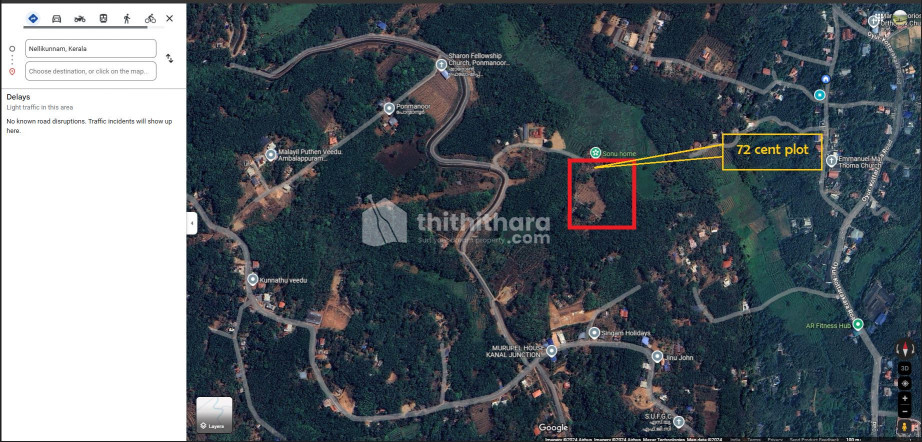 Residential land for sale at  Kottarakkara Kollam