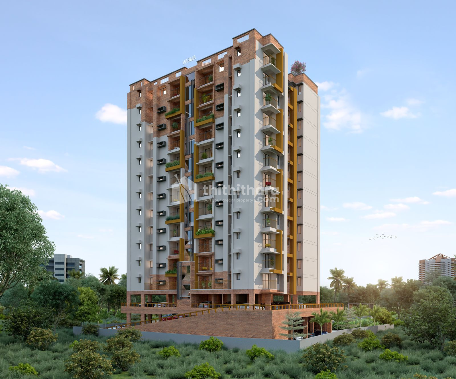 Varma Trident – Luxurious 2 & 3 BHK Flats in Jagathy, Trivandrum