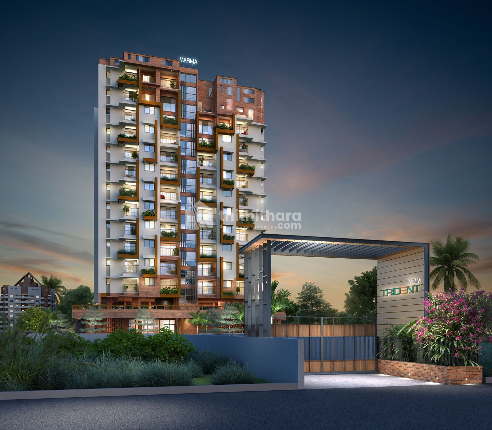 Varma Trident – Luxurious 2 & 3 BHK Flats in Jagathy, Trivandrum thumbnail 4