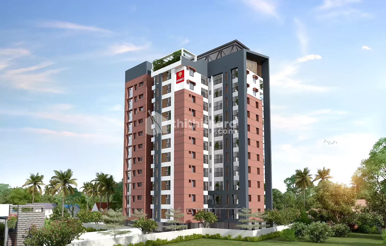 Asset Samskriti-3 BHK Luxury Apartments in Kochi