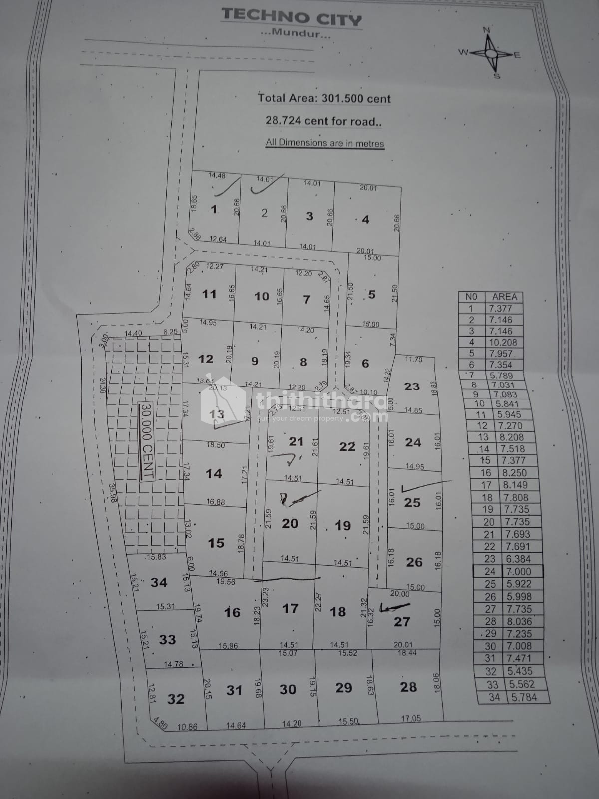 Rsidential plots for sale in Mundur