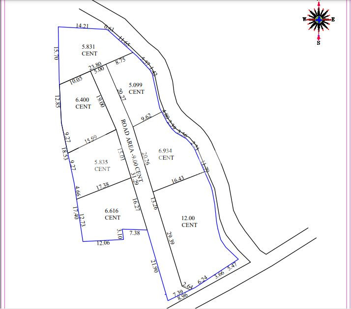 Residential land for sale in Ollur