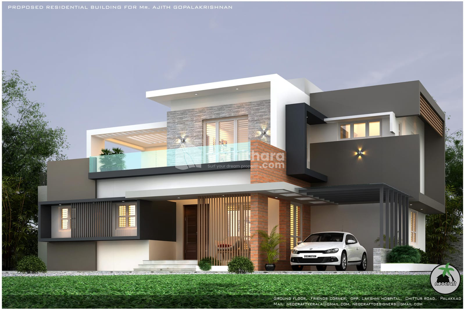 3 BHK Independent House available for Sale in Pudussery Palakkad