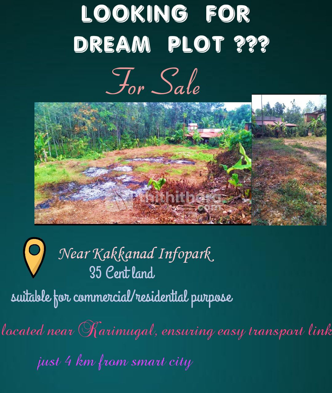 35 cents land for sale 
