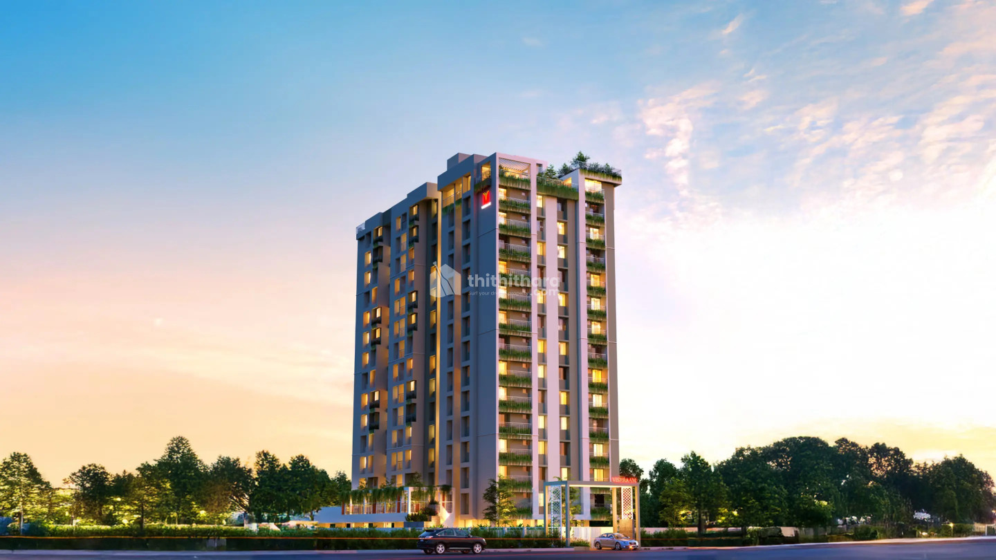 2 & 3 BHK Luxury Apartments in Viyyur, Thrissur | Vishraam Limelite
