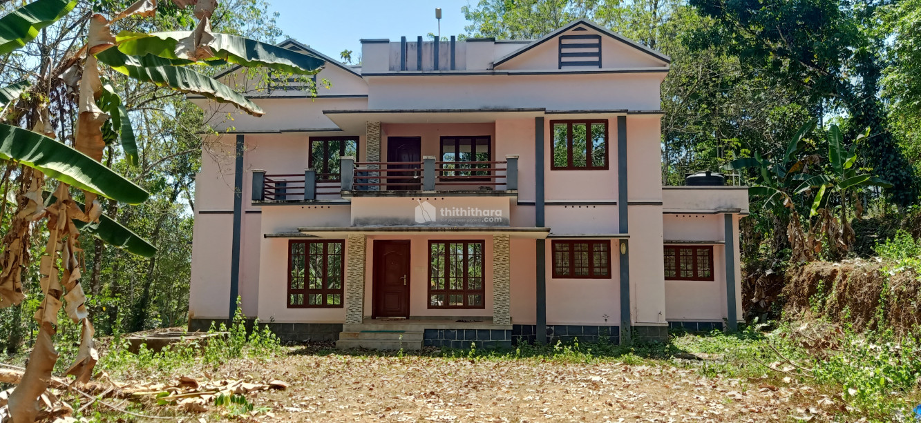 60 Cent Rubber Plot & 2250 Sq 4 BHK House For Sale