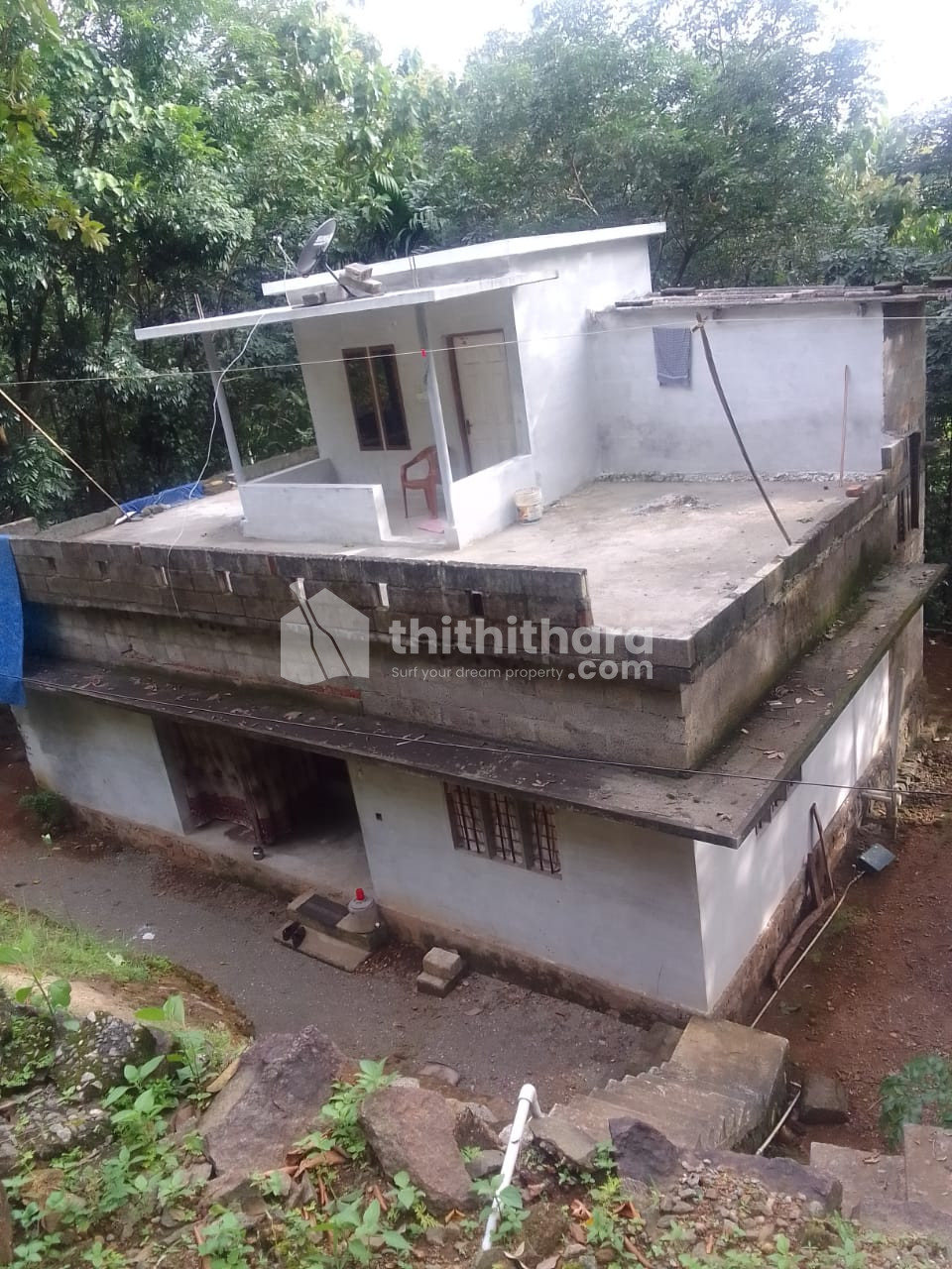 House and plot for sale