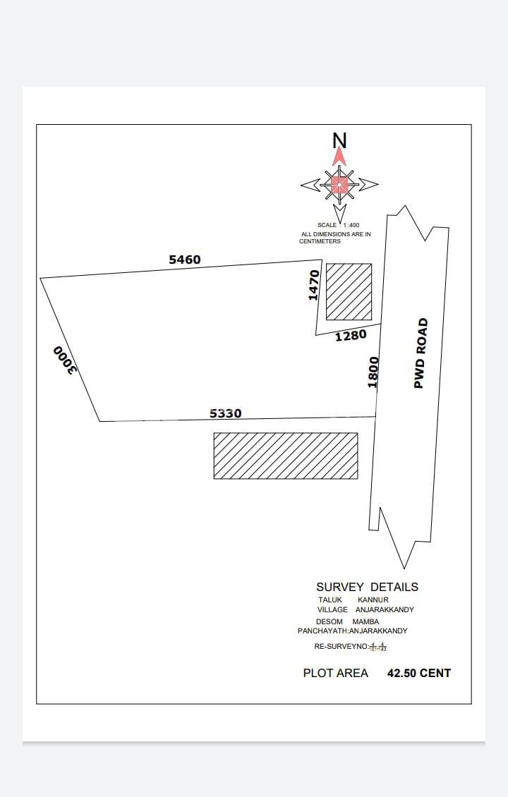 Residential land for sale at Chakkarakkallu,Kannur